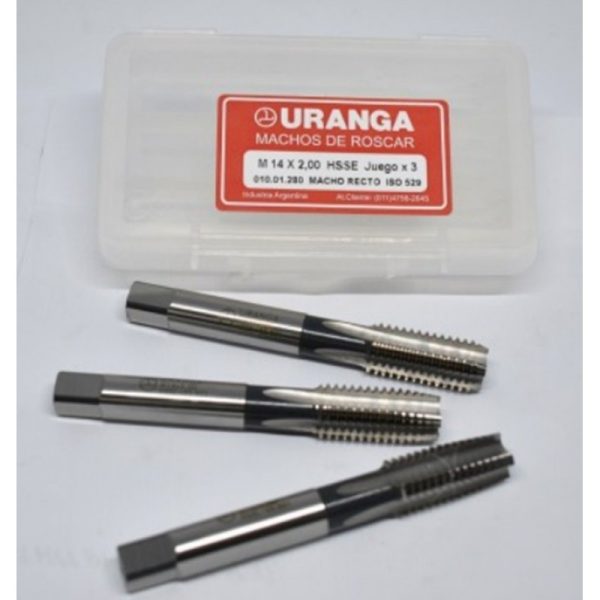 JUEGO MACHO HSSE M14X2.00 URANGA